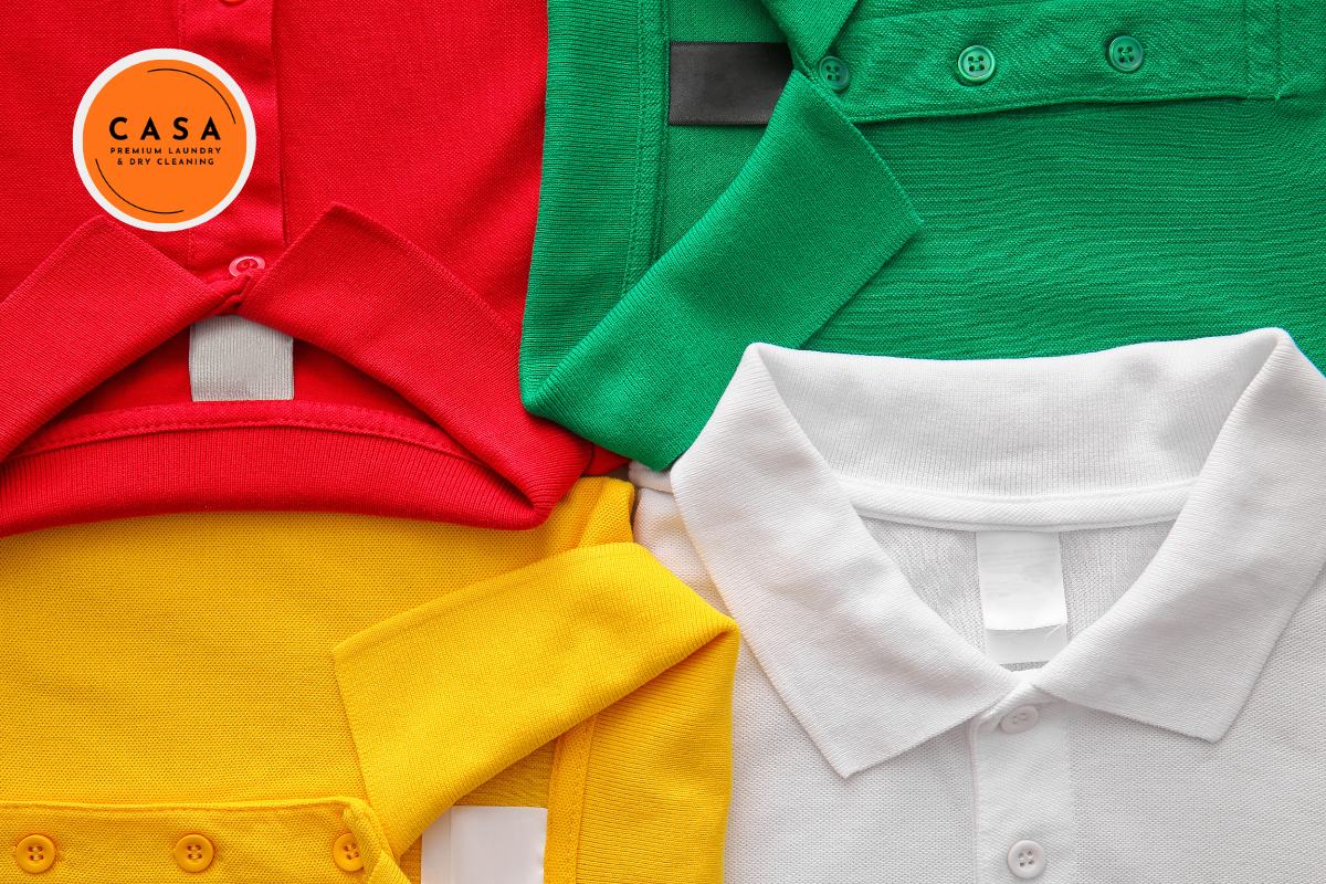 Chất lượng cao với dịch vụ giặt ủi áo thun có cổ giá 36k | Casa